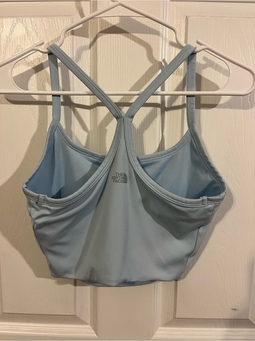 The North Face Pale Blue Women's Racerback Tank - Picture 2 of 3